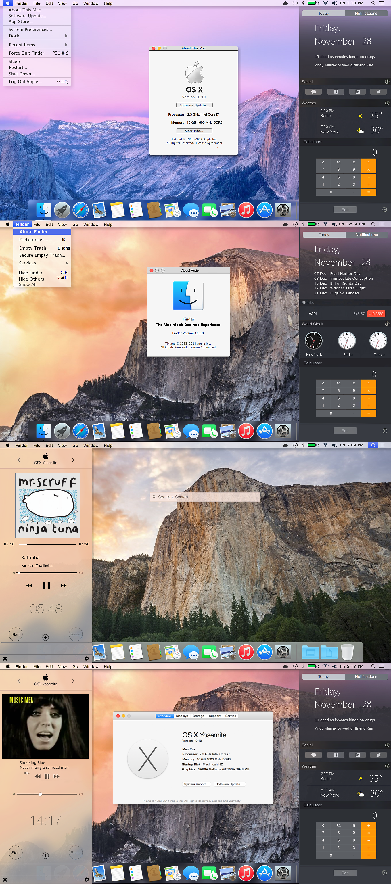 Mac Os Yosemite Skin For Windows 7